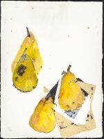 Pears breaking into Fort Knocx 38x28,5cm