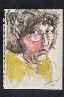 Self-portrait 1991 24x32cm