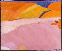 Vézelay paysage 1965 38x46cm